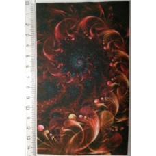BAVLNĚNÁ LÁTKA - panel 10 x 14,5 cm  MMK619