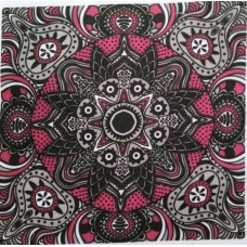 BAVLNĚNÁ LÁTKA - panel 12 x 12 cm  MMK682
