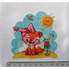 BAVLNĚNÝ PANEL DĚTSKÝ 10 x 10 cm   DOF298