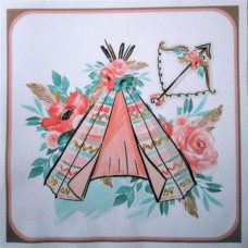 BAVLNĚNÝ PANEL DĚTSKÝ 25 X 25cm   ROF191