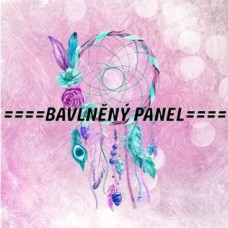 Látkový panel - varianty materiálu a velikosti - čtvercový  155-3 