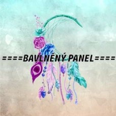Látkový panel - varianty materiálu a velikosti - čtvercový  155-8