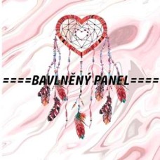 Látkový panel - varianty materiálu a velikosti - čtvercový  155-14