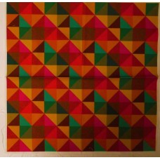 BAVLNĚNÁ LÁTKA - panel 35 X 35 cm  9MAN18