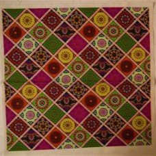 BAVLNĚNÁ LÁTKA - panel 35 X 35 cm  9MAN44