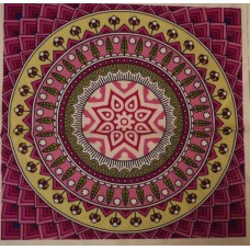 BAVLNĚNÁ LÁTKA - panel 35 X 35 cm  9MAN105