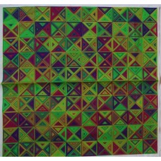 BAVLNĚNÁ LÁTKA - panel 35 X 35 cm  9MAN110