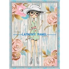 BAVLNĚNÝ PANEL -  holčičky - varianty velikostí 190-39