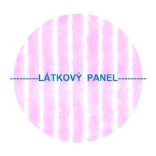 Kulatý panel bavlněný-  varianty velikosti , kód 195-7zd