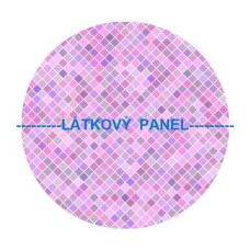 Kulatý panel bavlněný-  varianty velikosti , kód 195-13zd