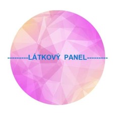 Kulatý panel bavlněný-  varianty velikosti , kód 195-18zd