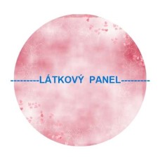Kulatý panel bavlněný-  varianty velikosti , kód 195-20zd