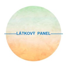 Kulatý panel bavlněný-  varianty velikosti , kód 195-27zd
