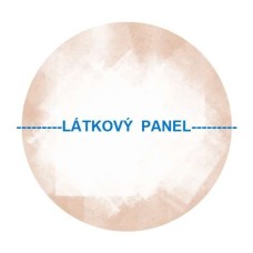 Kulatý panel bavlněný-  varianty velikosti , kód 195-33zd