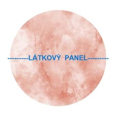 Kulatý panel bavlněný-  varianty velikosti , kód 195-35zd