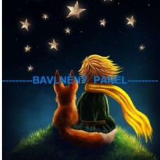 Bavlněný panel - MALÝ PRINC  -  196-16