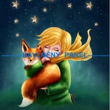 Bavlněný panel - MALÝ PRINC  -  196-21
