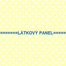 BAVLNĚNÝ ČI ÚPLETOVÝ  PANEL- varianty velikostí 202-135 kolekce LESNÍ ZVÍŘÁTKA