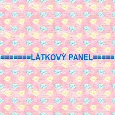 BAVLNĚNÝ ČI ÚPLETOVÝ  PANEL- varianty velikostí 202-154 kolekce JEDNOROŽEC