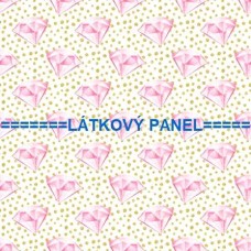 BAVLNĚNÝ ČI ÚPLETOVÝ  PANEL- varianty velikostí 202-155 kolekce JEDNOROŽEC