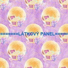 BAVLNĚNÝ ČI ÚPLETOVÝ  PANEL- varianty velikostí 202-165 kolekce JEDNOROŽEC A PRINCEZNA