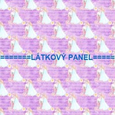 BAVLNĚNÝ ČI ÚPLETOVÝ  PANEL- varianty velikostí 202-173 kolekce JEDNOROŽEC A PRINCEZNA