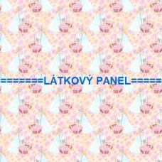 BAVLNĚNÝ ČI ÚPLETOVÝ  PANEL- varianty velikostí 202-186 kolekce JEDNOROŽEC A PRINCEZNA