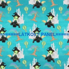 BAVLNĚNÝ ČI ÚPLETOVÝ  PANEL- varianty velikostí 202-223 kolekce ČARODĚJ ZE ZEMĚ OZ