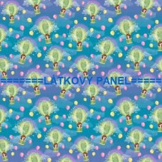 BAVLNĚNÝ ČI ÚPLETOVÝ  PANEL- varianty velikostí 202-226 kolekce ČARODĚJ ZE ZEMĚ OZ