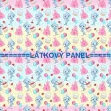 BAVLNĚNÝ ČI ÚPLETOVÝ  PANEL- varianty velikostí 202-235 kolekce ČARODĚJ ZE ZEMĚ OZ