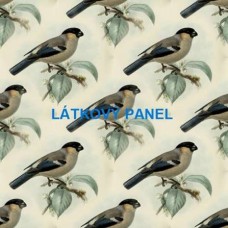 PANEL či METRÁŽ - varianty velikostí i materiálu 202-256  KOLEKCE VINTAGE PTÁČCI