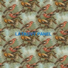 PANEL či METRÁŽ - varianty velikostí i materiálu 202-266  KOLEKCE VINTAGE PTÁČCI