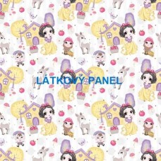 PANEL či METRÁŽ - varianty velikostí i materiálu 202-295  KOLEKCE SNĚHURKA