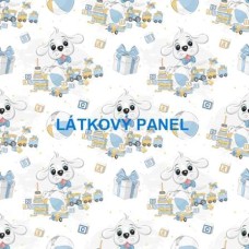 PANEL či METRÁŽ - varianty velikostí i materiálu 202-338  KOLEKCE ŠTĚNĚ SI HRAJE