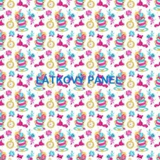 PANEL či METRÁŽ - varianty velikostí i materiálu 202-344  KOLEKCE ALENKA V ŘÍŠI DIVŮ 2.