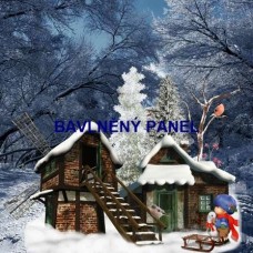 Bavlněný panel - varianty velikostí - 161-4