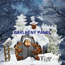 Bavlněný panel - varianty velikostí - 161-7