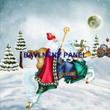 Bavlněný panel - varianty velikostí - 161-10