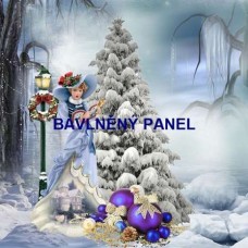 Bavlněný panel - varianty velikostí - 161-12