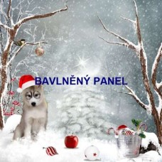 Bavlněný panel - varianty velikostí - 161-14