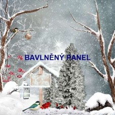Bavlněný panel - varianty velikostí - 161-15