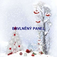 Bavlněný panel - varianty velikostí - 161-16