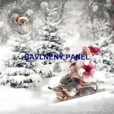 Bavlněný panel - varianty velikostí - 161-19