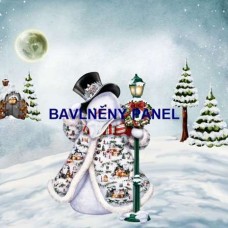 Bavlněný panel - varianty velikostí - 161-23