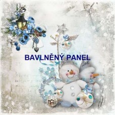 Bavlněný panel - varianty velikostí - 161-26