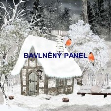 Bavlněný panel - varianty velikostí - 161-32