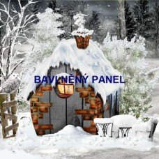 Bavlněný panel - varianty velikostí - 161-33