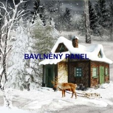 Bavlněný panel - varianty velikostí - 161-34