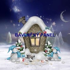 Bavlněný panel - varianty velikostí - 161-42