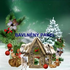 Bavlněný panel - varianty velikostí - 161-44